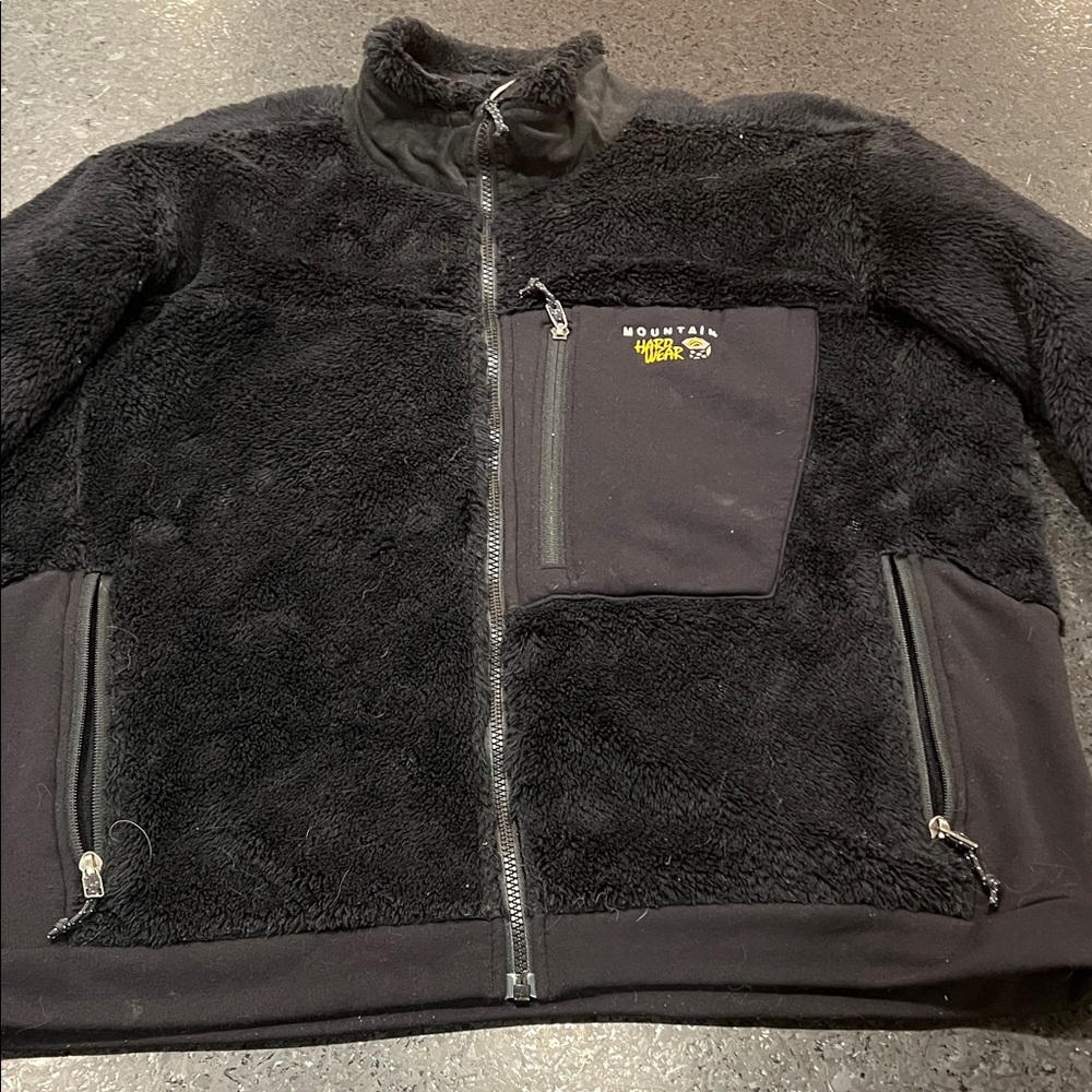 Mountain Hardwear Black Performance Polartech Jac… - image 1